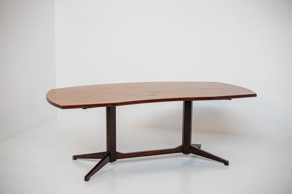 FRANCO  ALBINI - Raro tavolo-scrivania per POGGI PAVIA
