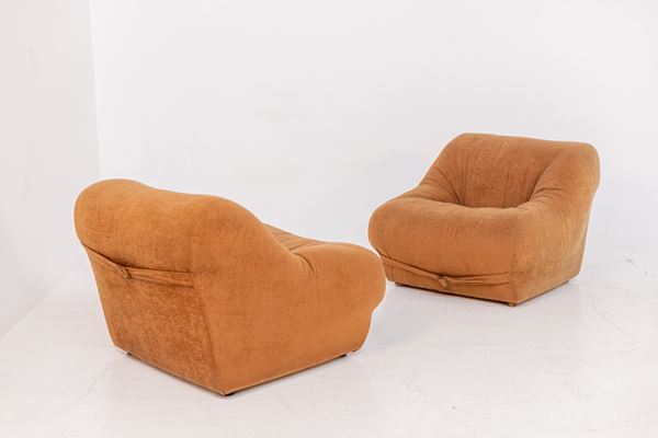Pair of Space Age armchairs