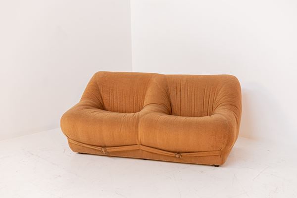 Space Age two-seater sofa