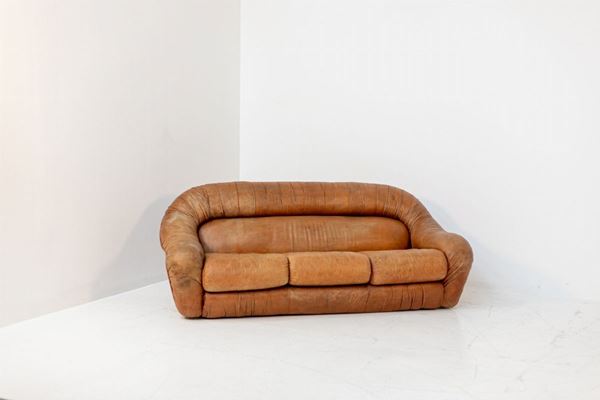 Space Age three-seater sofa