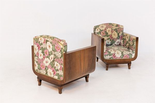 OSVALDO BORSANI - Two armchairs