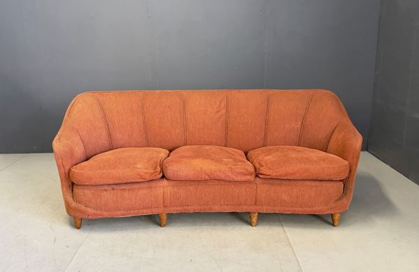 GIO PONTI - Three-seater sofa for CASA E GIARDINO