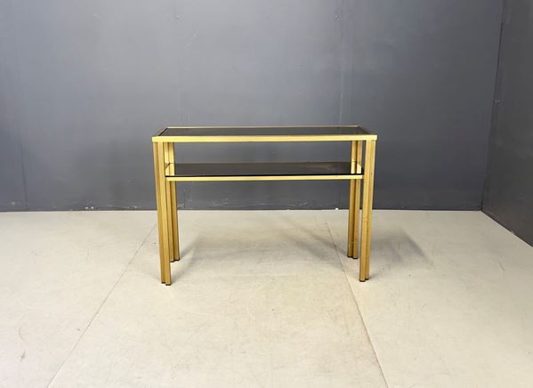 Brass console