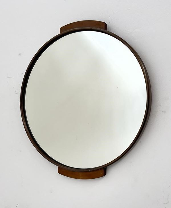 Wooden mirror