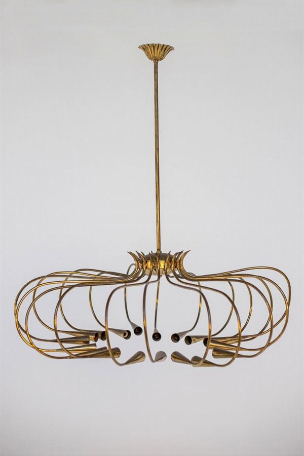 OSCAR TORLASCO - Large chandelier for LUMI