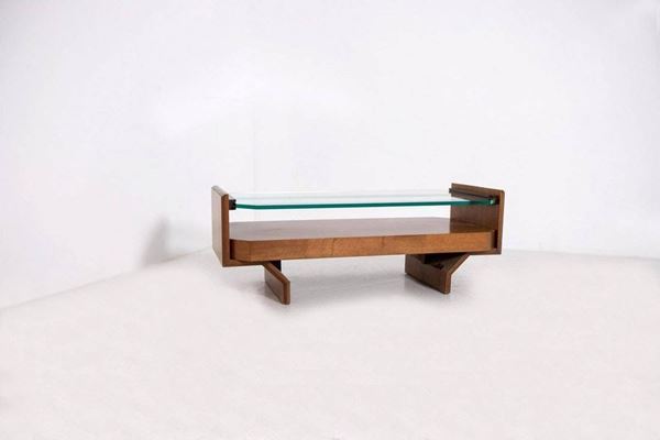 VITTORIO GREGOTTI - Coffee-table in legno