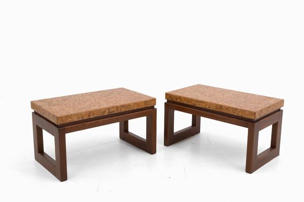 PAUL FRANKL - Pair of stools
