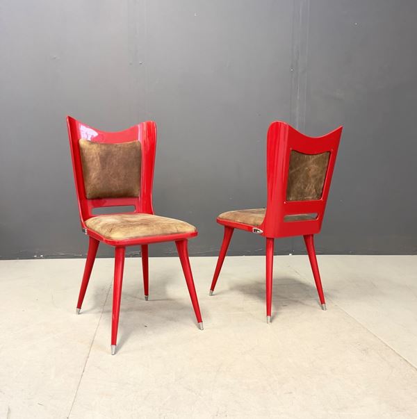 GIO PONTI - Due sedie 