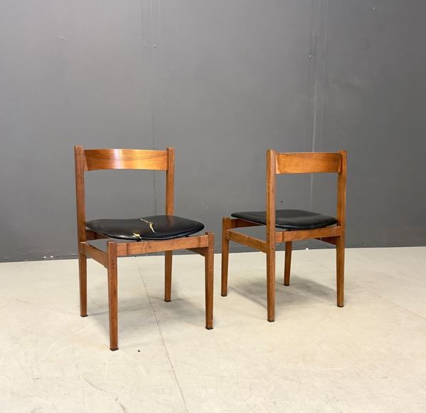 GIANFRANCO FRATTINI - Two chairs for CASSINA
