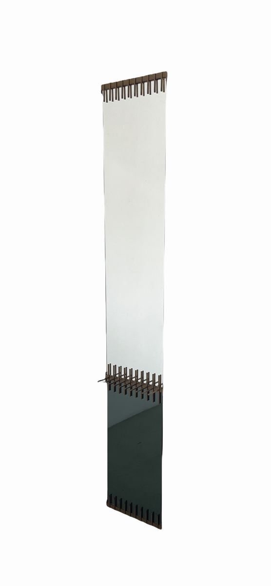 ETTORE SOTTSASS - Raro specchio per SANT'AMBROGIO E DE BERTI