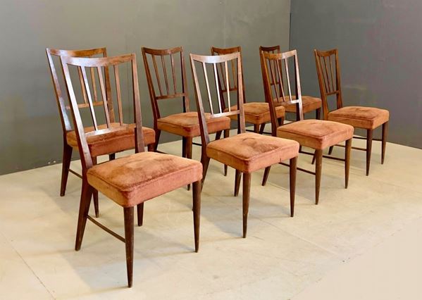 PAOLO BUFFA - Eight chairs
