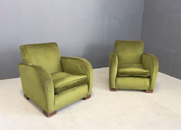 Coppia di poltrone 