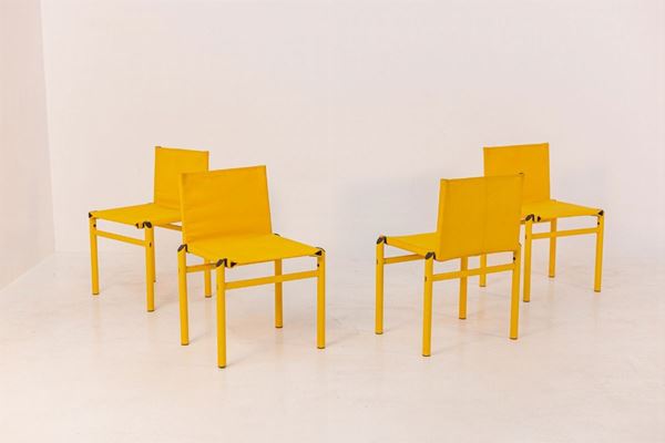 AFRA  e TOBIA SCARPA - Quattro sedie Mastro