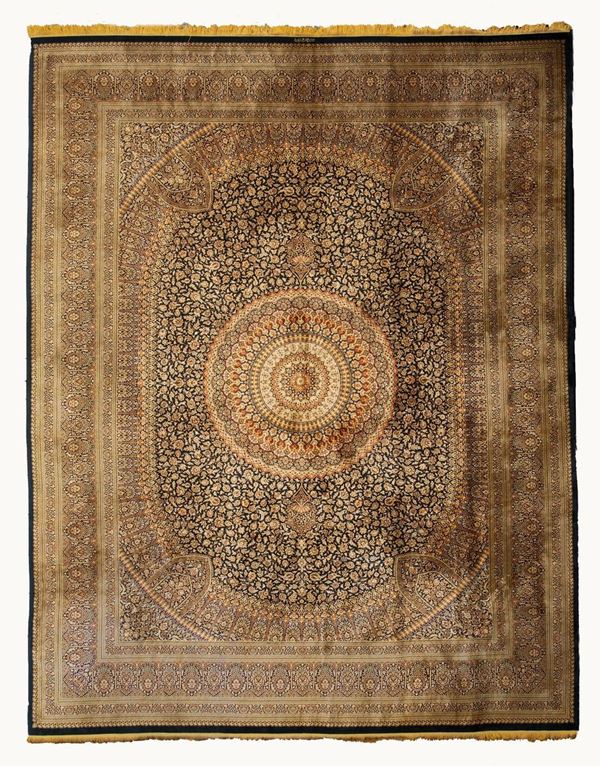 * Tappeto Qum in seta, firmato MOHAMMADI 110