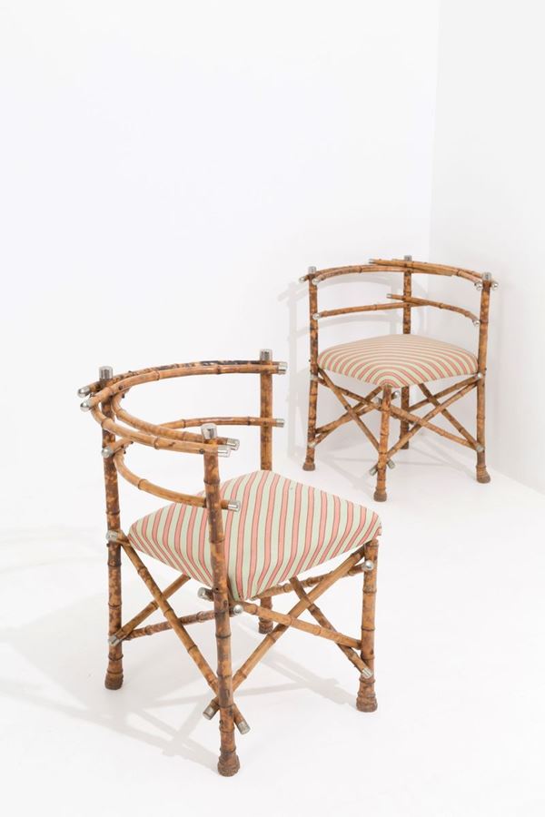 Pair of armchairs