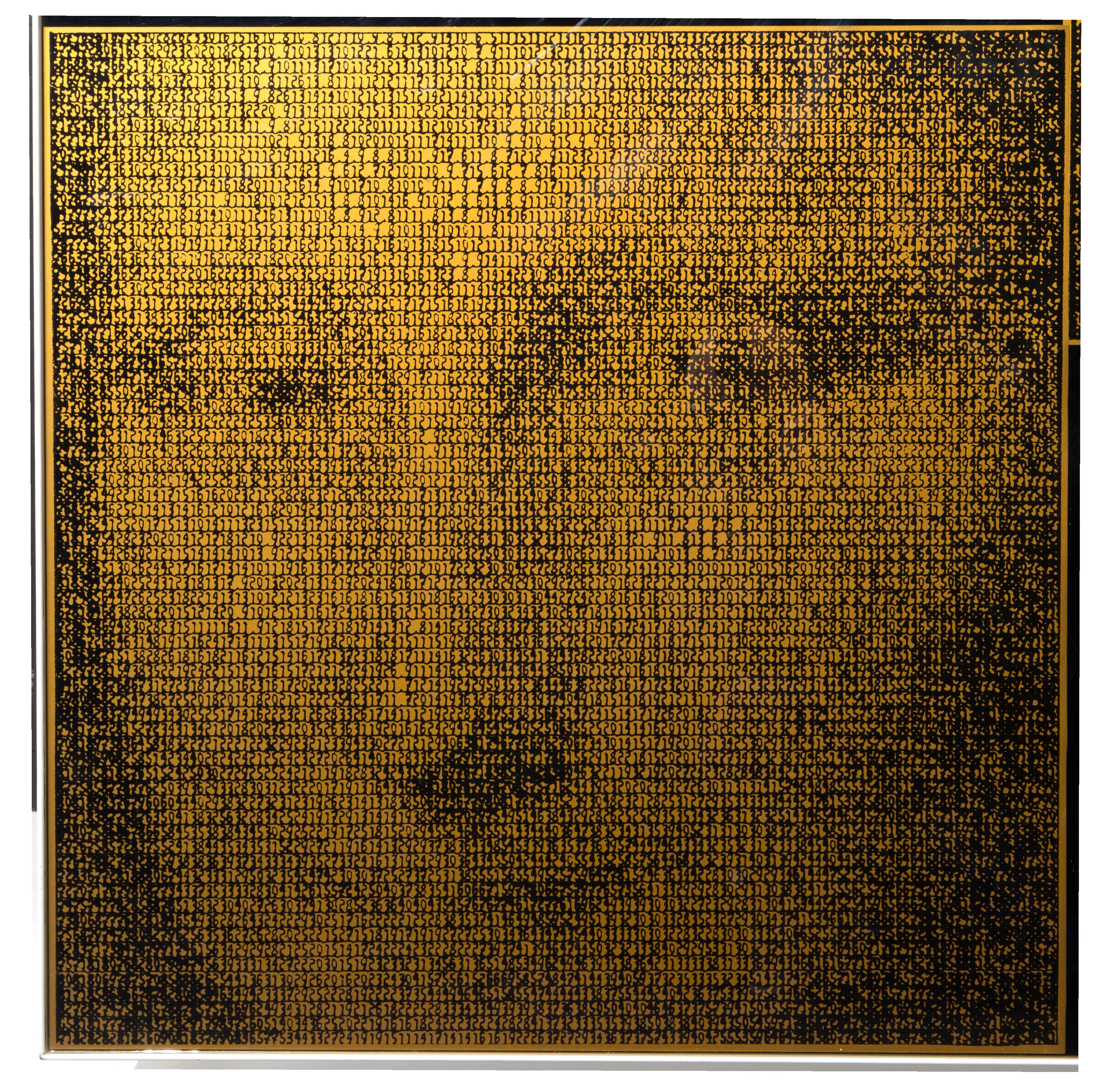 Gianfranco Lunetta - Tavolo Gioconda con Numeri