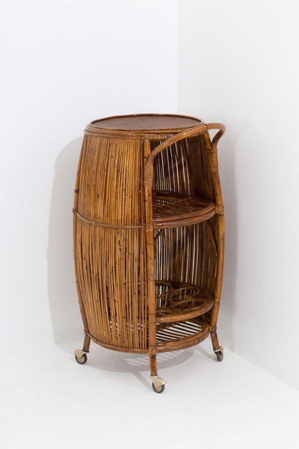 TITO AGNOLI - Bar trolley