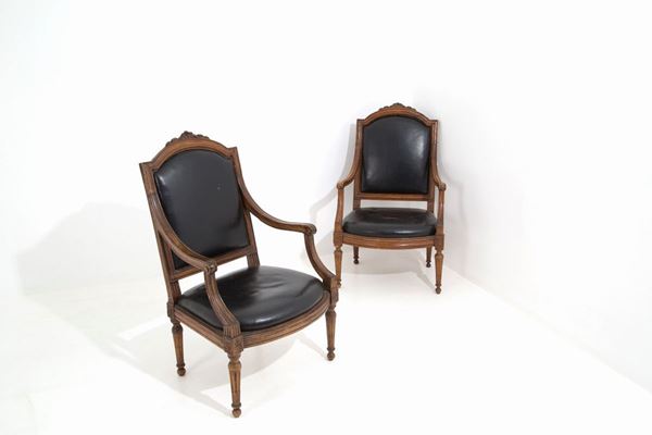 Pair of armchairs