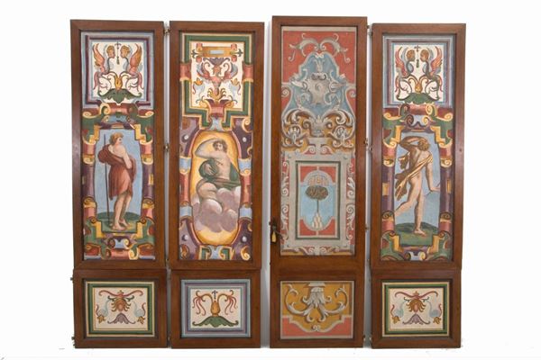 Eight panels