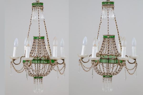 Coppia di lampadari