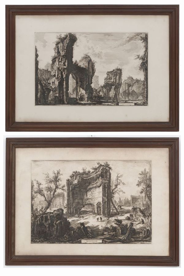 FRANCESCO PIRANESI - Engravings