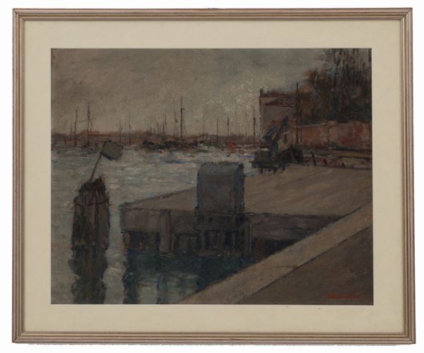 DOMENICO BARANELLI - Oil painting on plywood