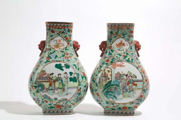 Pair of vases
