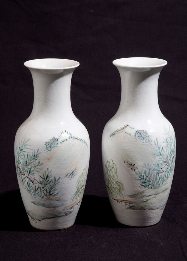 Pair of vases