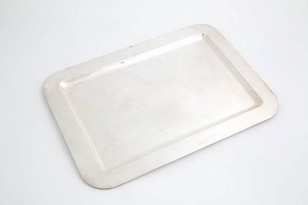 Tray in 800 silver. MIRACOLI