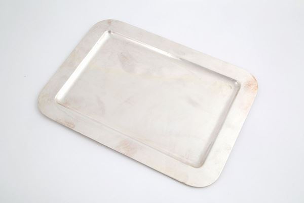 Tray in 800 silver. MIRACOLI