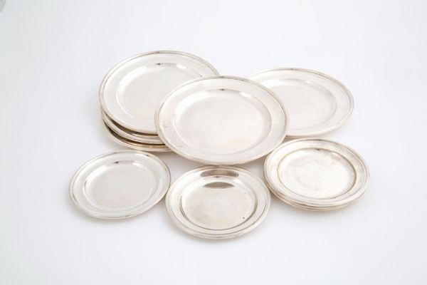 800 silver plates. MIRACOLI