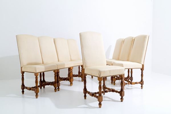 Eight chairs