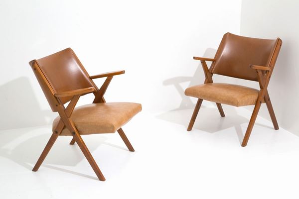 Pair of armchairs