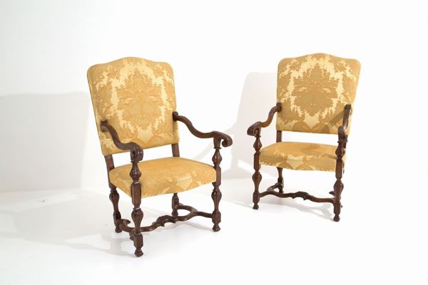 Pair of armchairs
