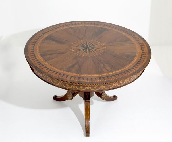 Inlaid table