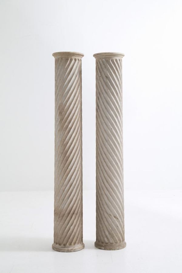 Marble columns