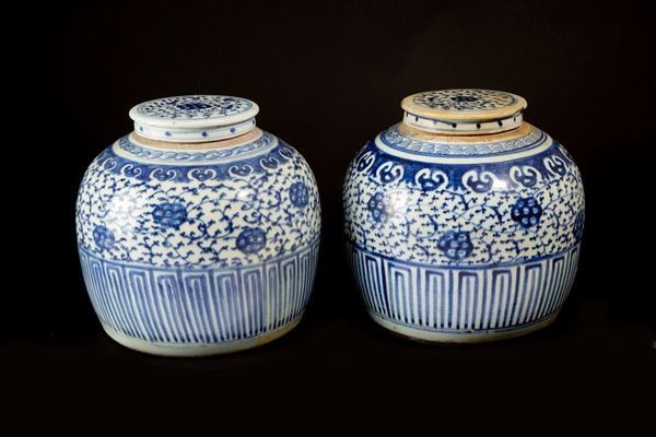 Pair of potiches