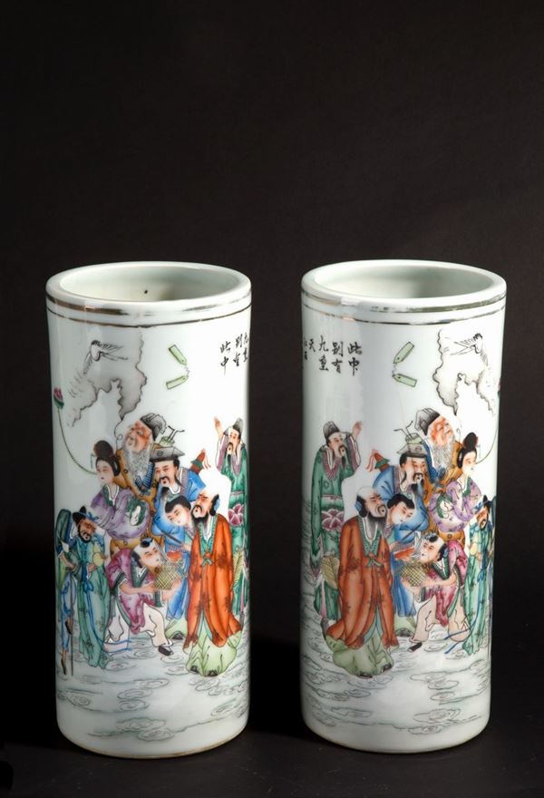 Pair of vases