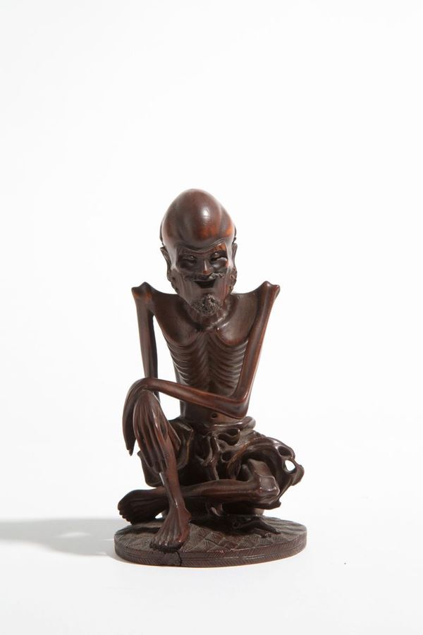 Buddha slim crouched