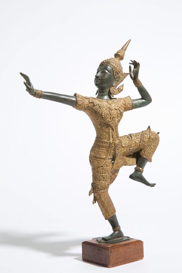 Re Rama in bronzo