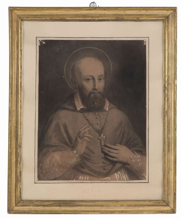 Drawing "PORTRAIT OF A BISHOP"