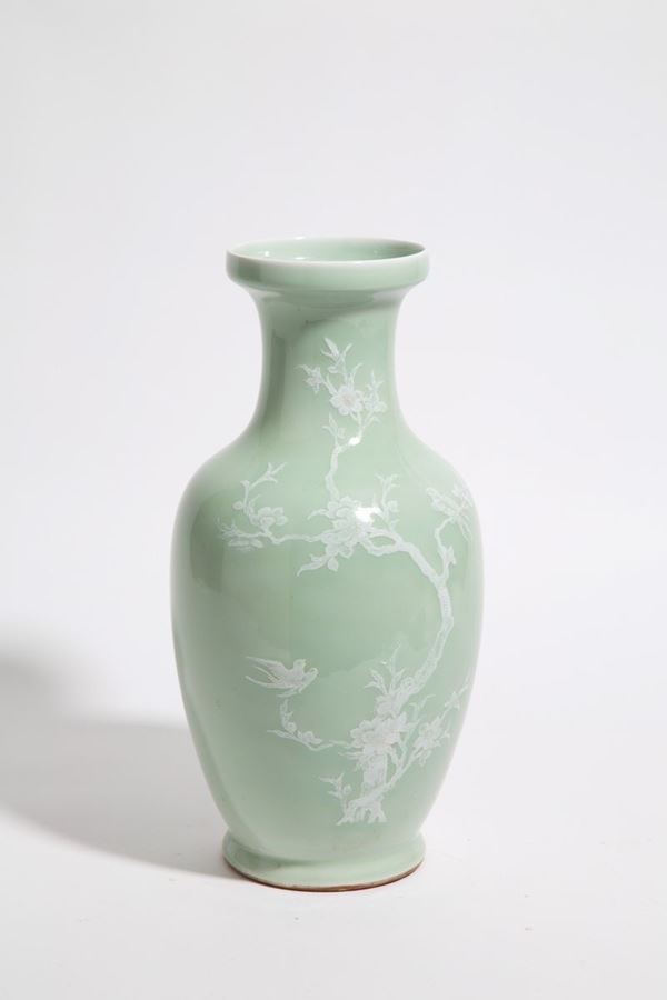 Celadon vase