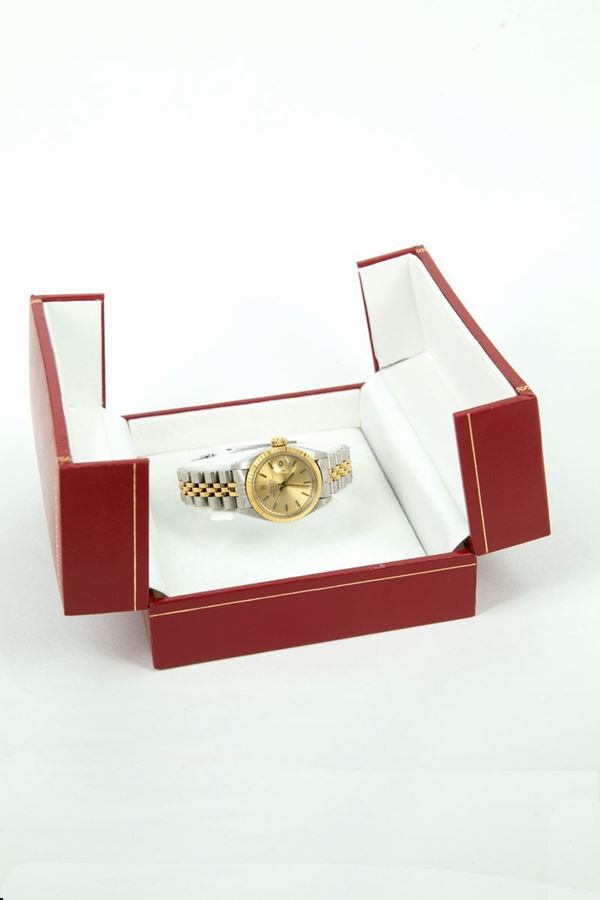 ROLEX Lady Datejust steel and gold