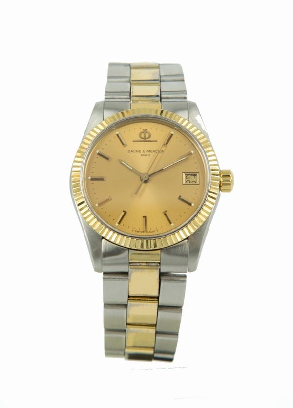 BAUME & MERCIER Only time steel and gold