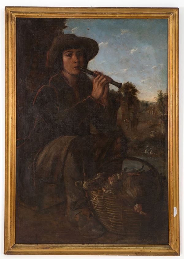 Painting "THE PIPER"