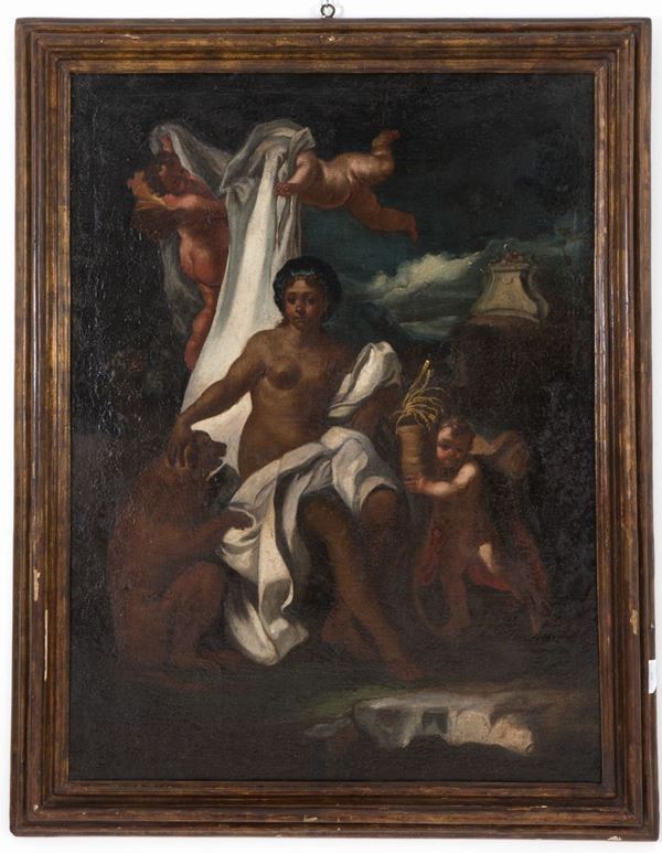 Painting "ALLEGORY OF AFRICA"