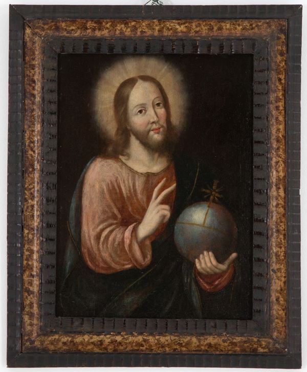Painting "BLESSING CHRIST"