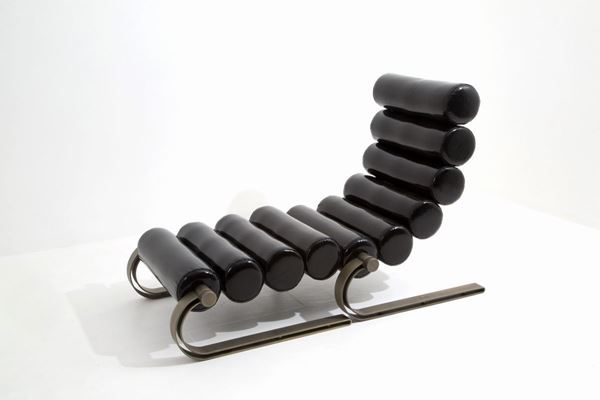 MARZIO CECCHI - Hanging armchair with footrest