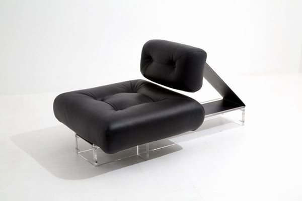 OSCAR NIEMEYER - Armchair. ARAN LINE production for Cartiere Burgo