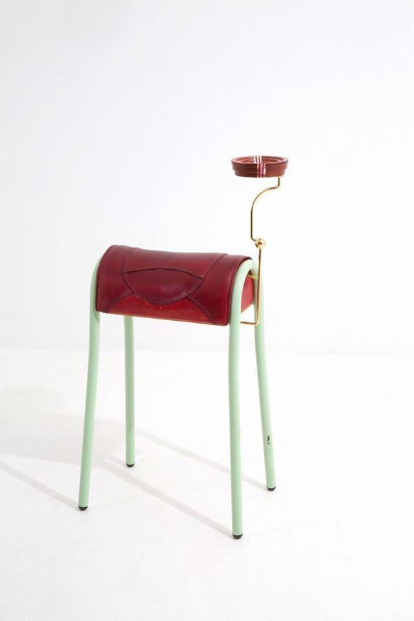 ETTORE SOTTSASS - Horsetto stool for PATENTED BEDDING